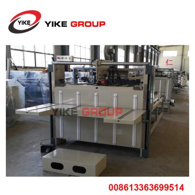 China Machinesnelheid 60m/min YKS-2800 Semi Folder Gluer Machine voor het maken van kartonnen dozen Te koop