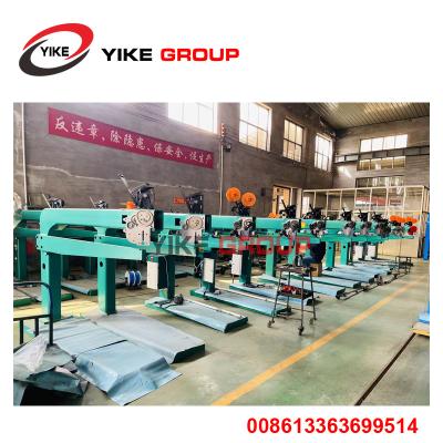 China Double Servo Motor Corrugated Box Stitching Machine , Manual Nail Box Machine for sale