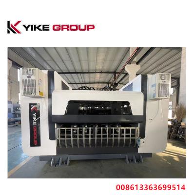 China YIKE GROUP-BNC 6 Blade 10 Scorer 2200MM Automatic Thin Blade Slitter Scorer Machine For 3/5/7 Ply Corrugated Cardboard Production Line for sale