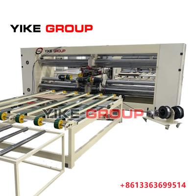 China Yk-2000 Semi Automatic Stitching Machine Double Pieces Carton Box Making From Yike Group for sale