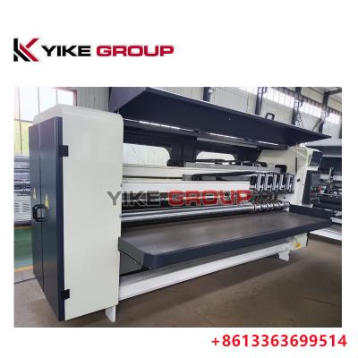 China Yike Group Cnc Servo Control Computer Thin Blade Slitter Scorer Machine for sale