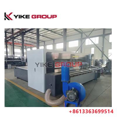 China YK-2800 Auto Paper Feeding Slitter Scorer Met Stacker Te koop