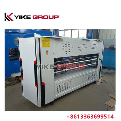 China Handmatig type YK-2000 Thin Blade Slitter Scorer Machine voor gegolfd bord Te koop