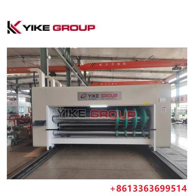 China YK-1424 Type Chain Feeding Corrugated Carton Flexo Printer Slotter Die Cutter Machine for sale