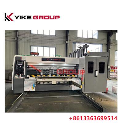 China YK-1224 Top Speed Flexo 3 Color Printer Slotter Machine For Carton Box Making From YIKE GROUP for sale