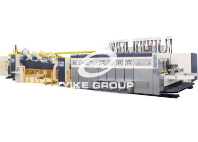 China Flexo Printer Slotter Die Cutter With Folder Gluer Online for sale