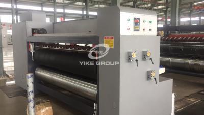 China Chain Feeder Rotary Die Cutting Machine , Corrugated Carton Box Machine for sale