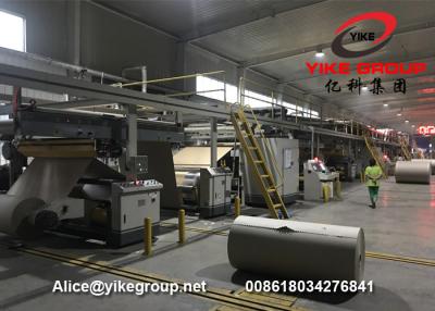 China Fully Automatic 3 5 7 Layer Corrugated Board Production Line / Corrugated Board Machine for sale