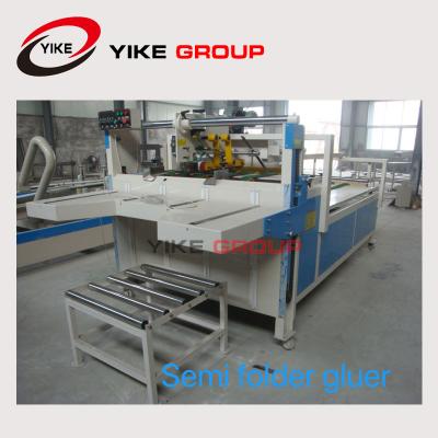 China Semi Automatic Carton Folder Gluer Machine for sale