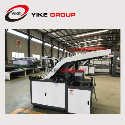 China YK-1300H Semi Type Offset Printing 50HZ Flute Laminator Machine for sale