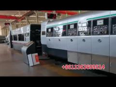 Corrugated Carton 1624 Flexo Folder Gluer Machine 200pcs/Min Speed