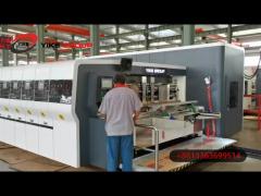 Voccum Suction Flexo Printer Slotter Die Cutter Machine For Carton Box Making