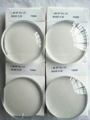 China Single Vision 1.67 High Index Optical Lens White , Ophthalmic Lenses for sale