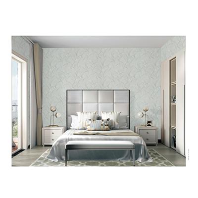 China Wholesale China Modern Simple Wall Cloth Design Wallcovering Wallpaper Jacquard Fabric for sale