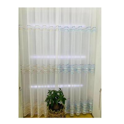 China Breathable High Quality Durable Polyester Window Drapes Curtain Fabric Ready Made for sale