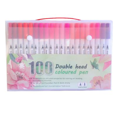 China Draw Stationery Watercolor Pen Student Children Color Writing Creative Painting Reading Brush Art for sale