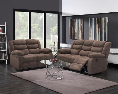 China Extendable CY Handsome Sofa and Loveseat Recliner Sofa Set, Reclining 3 Piece Living Room Set for sale