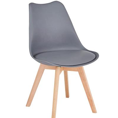 China Modern Adjustable Dining Chair Wholesale Free Sample CY (Size) Side Chair With Wooden Legs For Kitchen And Dining Room Living And for sale