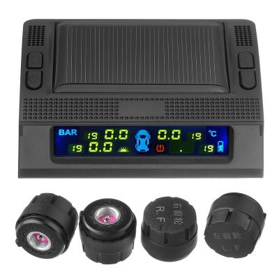 China Automatic Alarm Vehicle Solar Power Tpms For Sensor Four Wireless Tire Pressure Monitoring System KA-08 for sale