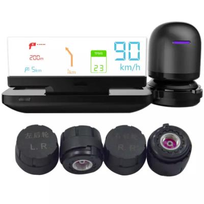 China Kingauto Automotive Smart Car Mini HUD Screen 4.1 Inch 165 Degree Wide Angle HUD Color Head Up Display for sale