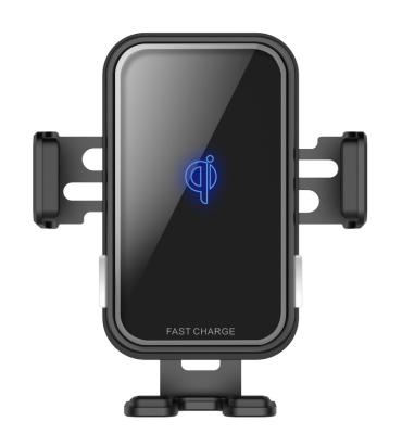 China Car 15W Phone Holder Wireless Charger 360 Degree Phone Holder Car Wireless Charger 99.6*115*58mm for sale