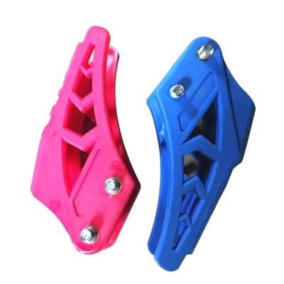 China Factory Plastic + Aluminum Chain Guard For Dirt Pit Bike Bracket KLX BBR 110 125cc Guide Bar for sale