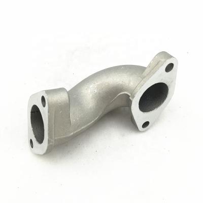 China Aluminum Bent 26mm Aluminum Intake Manifold For Common Motorcycle PZ26 Carburetor for sale