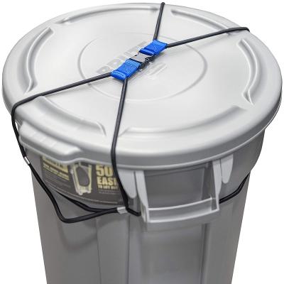 China Custom Made - In Outdoor Hygiene Wheelie Bin Locking Lid Amazon Hot Bin Universal Bin Lid Lock for sale