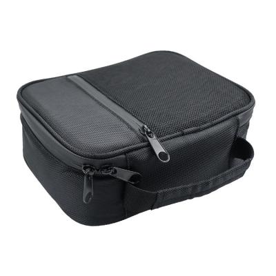 China Hot Selling Storage Smoke Accessories Custom Polyester Locking Stash Case Smell Proof Weed Smell Proof Bag With Lock for sale