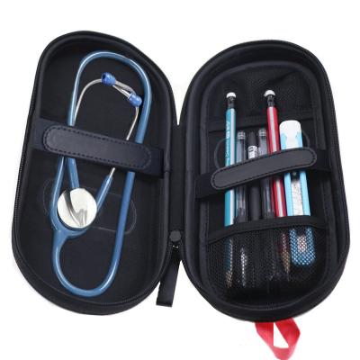 China Custom Size Shell Carry Bag Manufacturers Shockproof Zipper Hard Eva Stethoscope Portable Medical Storage Case With Foam for sale