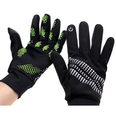 China Comfortable Cold Weather Fishing Sports Motorcycle Full Finger Gloves Outdoor Warm Touch Screen Winter Climbing Gloves Waterproof for sale