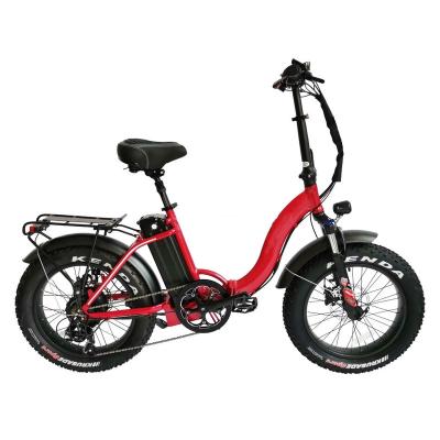 China OEM ODM E-bicycle 48V 13Ah 500W 750W Disc Brake Hydraulic Electric Bike Cruiser Folding Fat Tire Women Step Fat Tire Electric Bike for sale