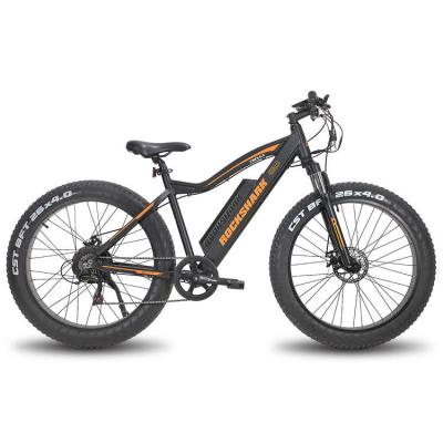 China Wholesale Aluminum alloy 26 inch 500W 48V beach snow ebike e mtb fat mountain electric bicycle for sale