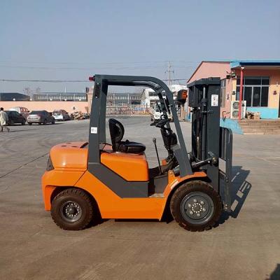 China Duplex 3m CPCD35 3.5 Ton Diesel Forklift MITSUBISHI Diesel Forklift Use In Warehouse for sale