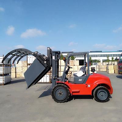 China FR30 Kleiner Offroad-Forklift 3000 kg Zweiradantrieb zu verkaufen