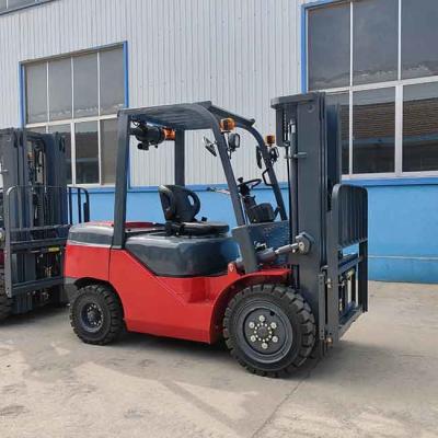 China Petrol Powered Counter Forklift 3500Kg CPCD35 Counterbalance Warehouse Lift Truck for sale