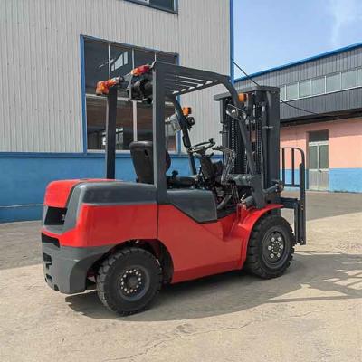 China 3500kg Counter Balanced Lift Truck FD35 Diesel Powered Forklift Japanese Engine for sale