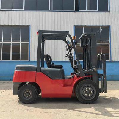 China 3000 kg Diésel contrapeso FD30 3 toneladas Diésel montacargas Transmisión automática en venta