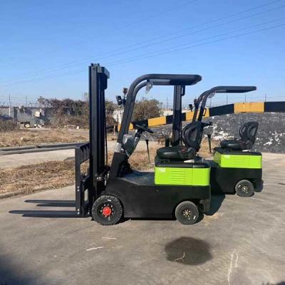 China CPD075 0.75T Electric Forklift Truck 750kg Lead Acid Battery Forklift Orange for sale