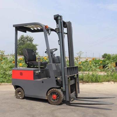 China CPD10 1T Lead Acid Battery Forklift 1000kgs Container Mast Electric Fork Truck for sale