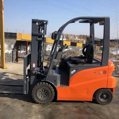 China 2500Kgs CPD25 2.5 Ton Electric Forklift AC Motor Lead Acid Battery Forklift for sale