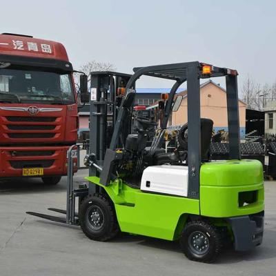 China CPD15KD 1,5 ton Lithium vorklift ZAPI-controller 1500 kg accu aangedreven vorklift Te koop