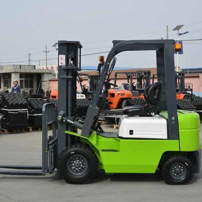 China 1500 kg CPD15KD Lithium-Ionen-Forklift Wechselstrommotorbehälter Mast Batterie-Forklift zu verkaufen