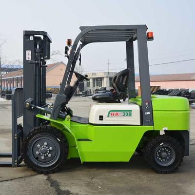 China 3000Kgs CPD30KD Lithium Powered Forklift Chinese FANJI Electric Forklift Truck for sale