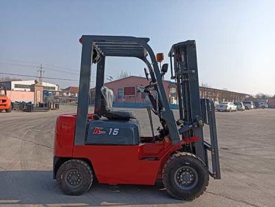 China 1500 kg kleine benzine-aangedreven vorklift Japanse GK21 Nissan Vorklifts Te koop