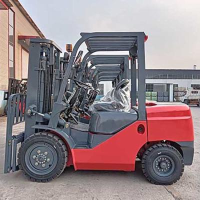 China NISSAN K25 Gasoline Forklift 3000kg CPCD30 Counter Balance Fork Truck for sale