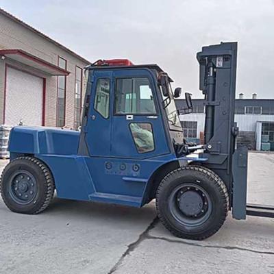 China 8000 kg FD80 Diesel-Forklift-Lkw Japanischer Motor 8 Tonnen Gabelstapler zu verkaufen