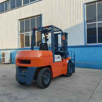 China 5000KG diesel forklift truck container mast sideshift ISUZU engine for sale