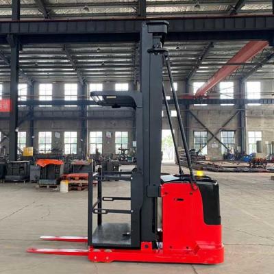 China 1500kg CQD15S-45 1T Order Picker Forklift Truck Triplex mast 4.5m to 6m for sale