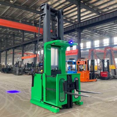 China 1000kg CQD10S-45 1T Order Picker Forklift Truck Triplex mast 4.5m to 6m for sale